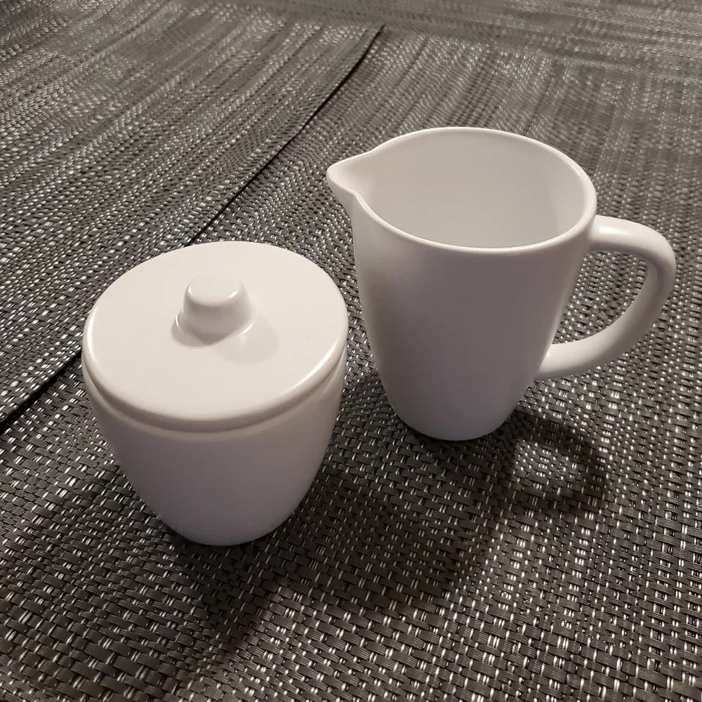 West Elm Stoneware Cream and Sugar Set - NWOT